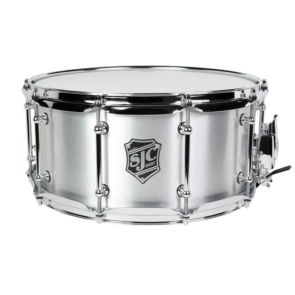 SJC Drums Alpha Aluminum Metal Snare Drum 6.5x14