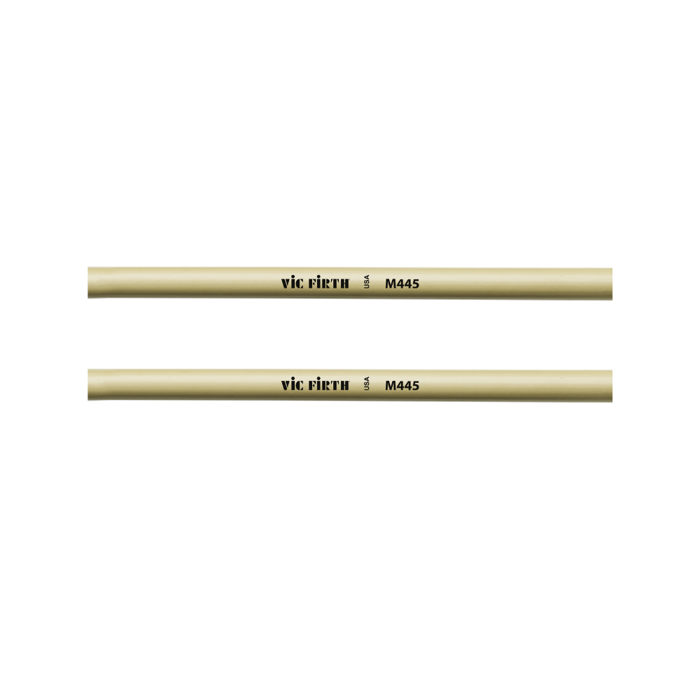 Vic Firth M445 Articulate Series Keyboard Mallet - 1 1/8" Phenolic w/ brass weight, Round