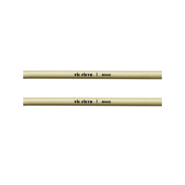 Vic Firth M445 Articulate Series Keyboard Mallet - 1 1/8" Phenolic w/ brass weight, Round