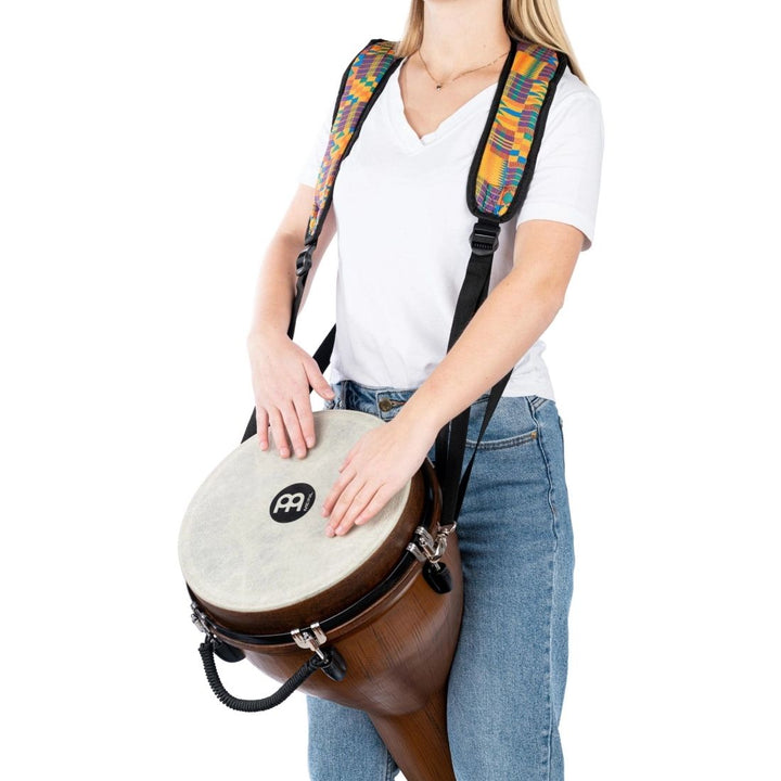 Meinl Designer Djembe Strap, Kenyan Quilt