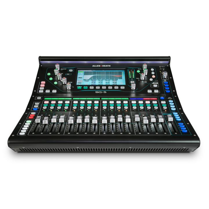 Allen & Heath SQ-5 48-Channel / 36-Bus Digital Mixer with 16+1 Motorized Faders