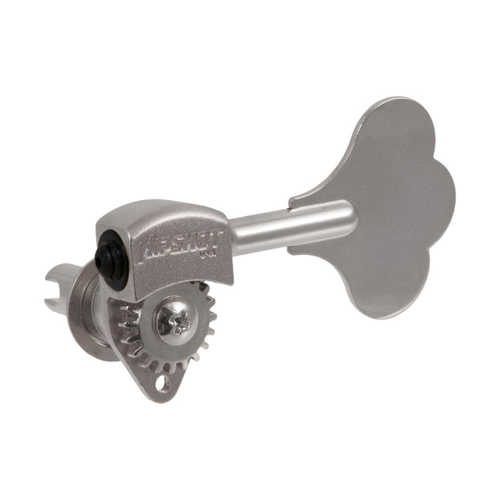 Allparts TK-7755 Hipshot Ultralite Clover Leaf Bass Key Nickel