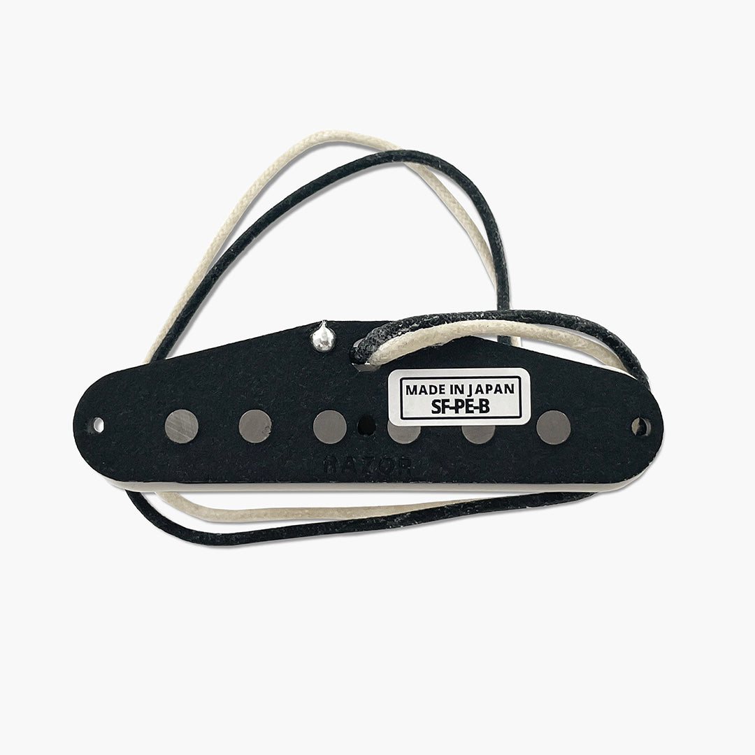 Allparts RZR-10055 Razor® Sūpāmūn Super Moon Bridge Pickup For Stratocaster® - White