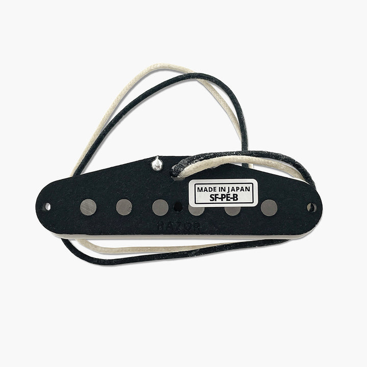 Allparts RZR-10055 Razor® Sūpāmūn Super Moon Bridge Pickup For Stratocaster® - White