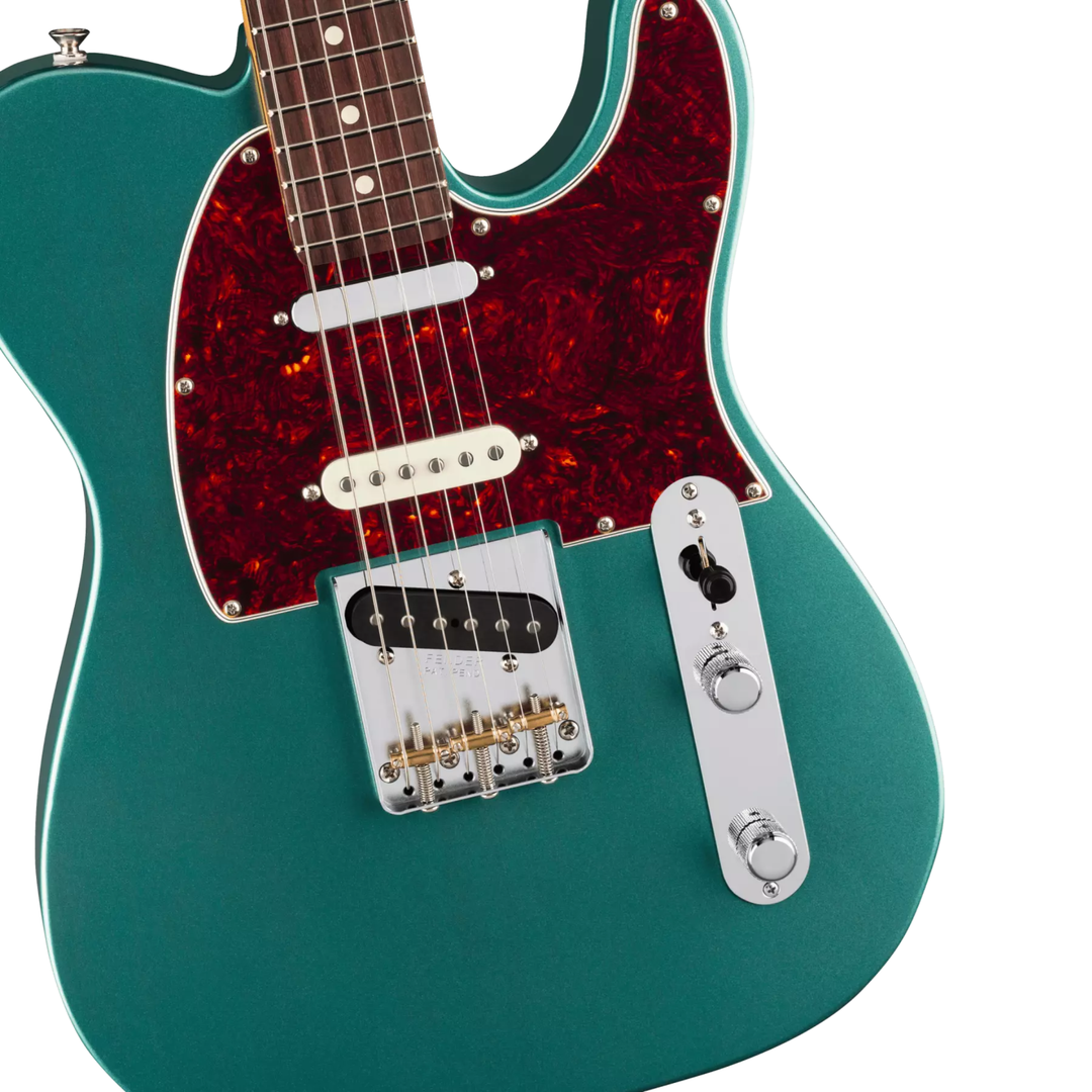 Fender American Professional Classic Telecaster® SSS -  Rosewood Fingerboard -  Faded Sherwood Green Metallic