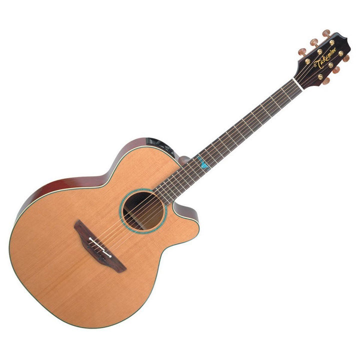 Takamine FSF40C TAK NEX C/A Solid Cedar Top PREAMP CTF-2N (Replaces TSF40C) RH Classical Guitar - SH500A  Semi-hard Case