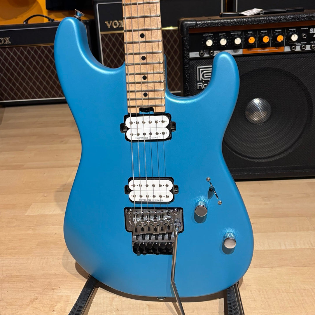 Charvel - "San Dimas "Pro Mod " Style -1 Roasted Maple - Matte Blue Frost w/ SKB HD Case (2017) - USED