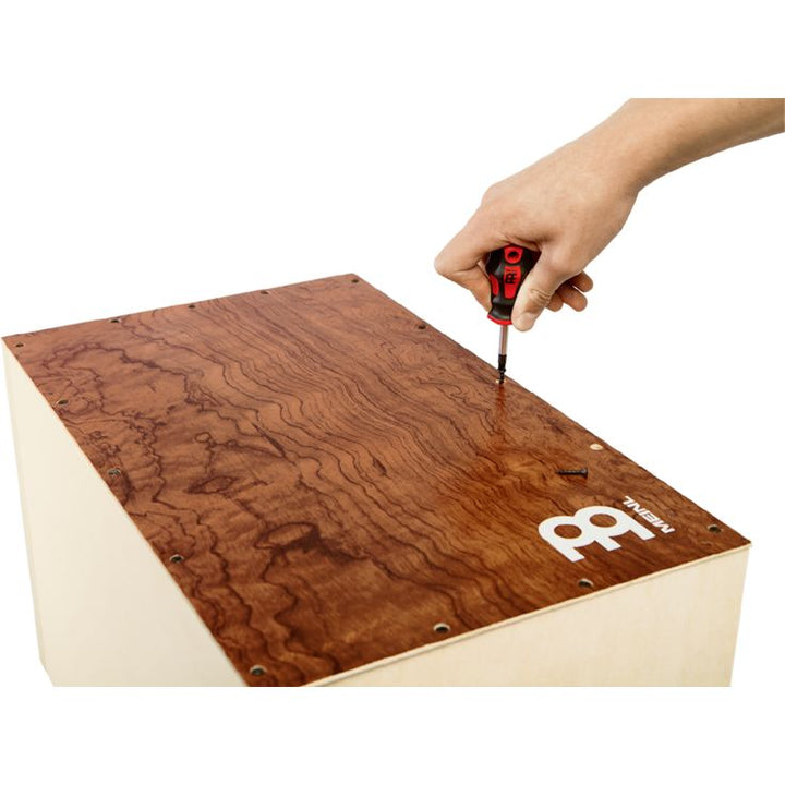 Meinl Percussion Deluxe Make Your Own Cajon Burl Wood