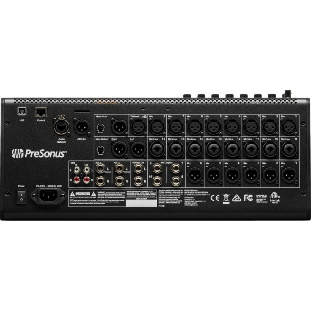 PreSonus STUDIOLIVE-SE16 StudioLive Series III SE 16 Digital Console Mixer/Recorder/Interface