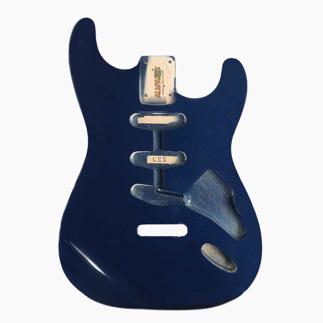 Allparts SBF-GMB Deep Metallic Blue Replacement Body for Stratocaster