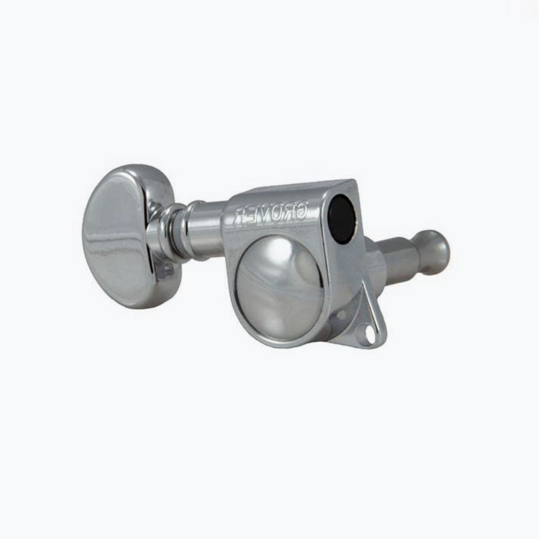 Allparts TK-7920 Grover "LEFTY" 6-in-line Mini Rotomatics Chrome 305CL6