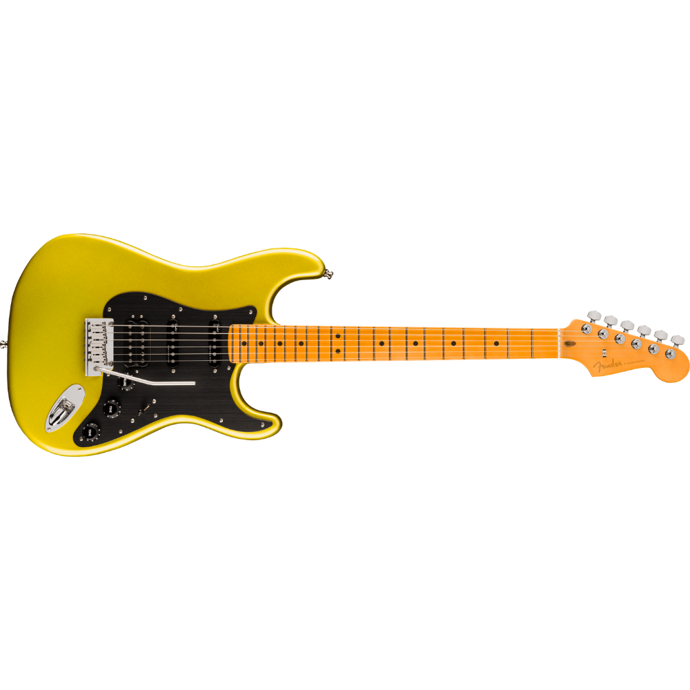 Fender American Ultra II Stratocaster Maple Fingerboard (Solar Flare) Electric Guitar
