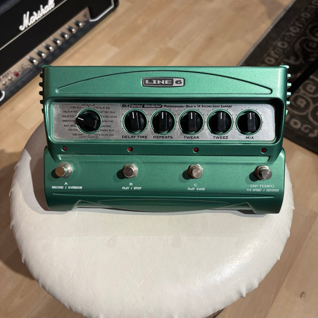 Line 6 - "DL4 Delay Modeler" (MK-1)  w/Power Supply (No Box) - USED