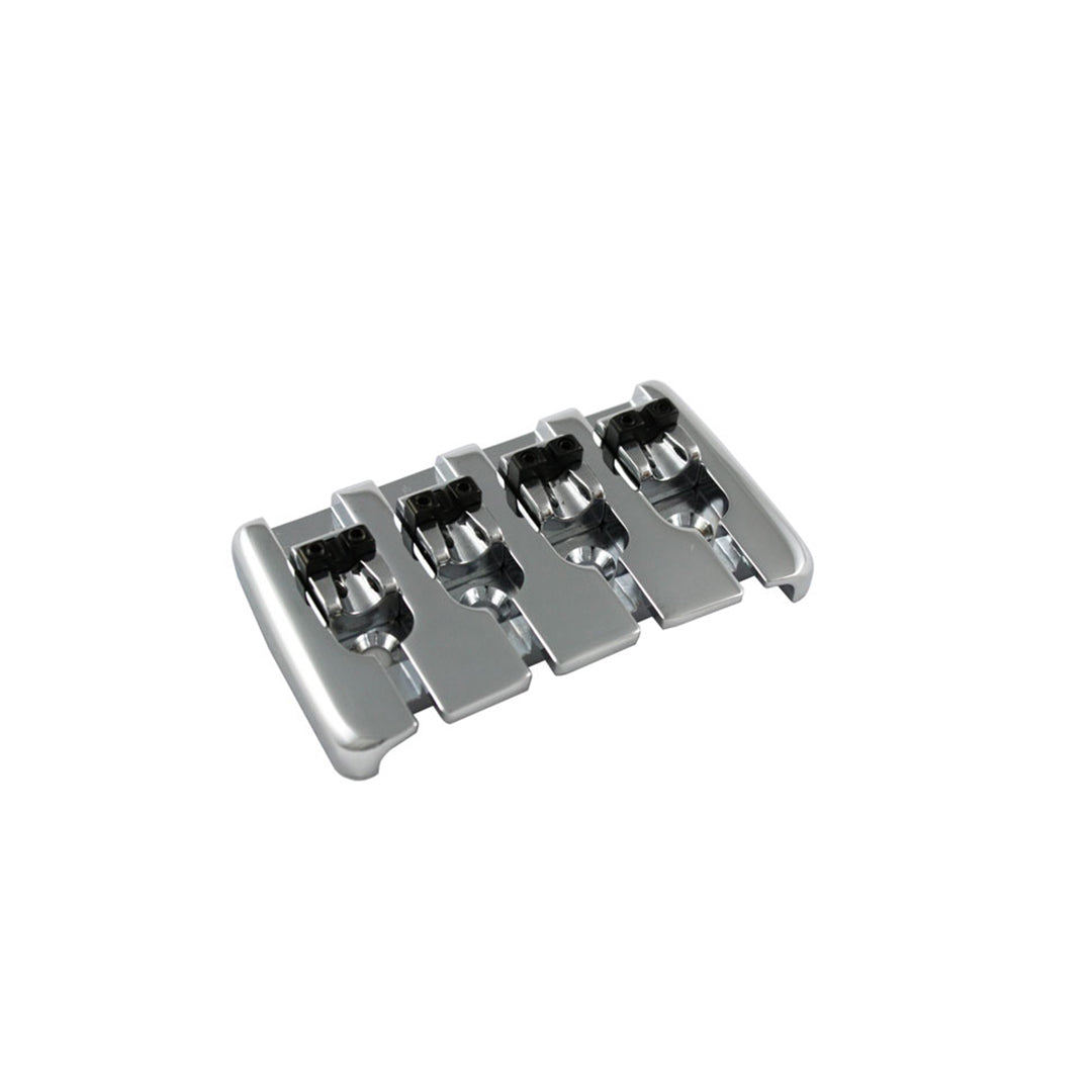 Allparts BB-3533 Modern Quick Release 4-string Bass Bridge Chrome