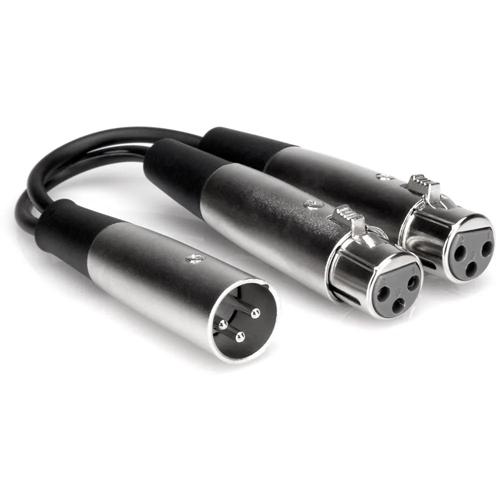 Balanced microphone cable. XLR Female to XLR Male for use with microphones and professional audio equipment.