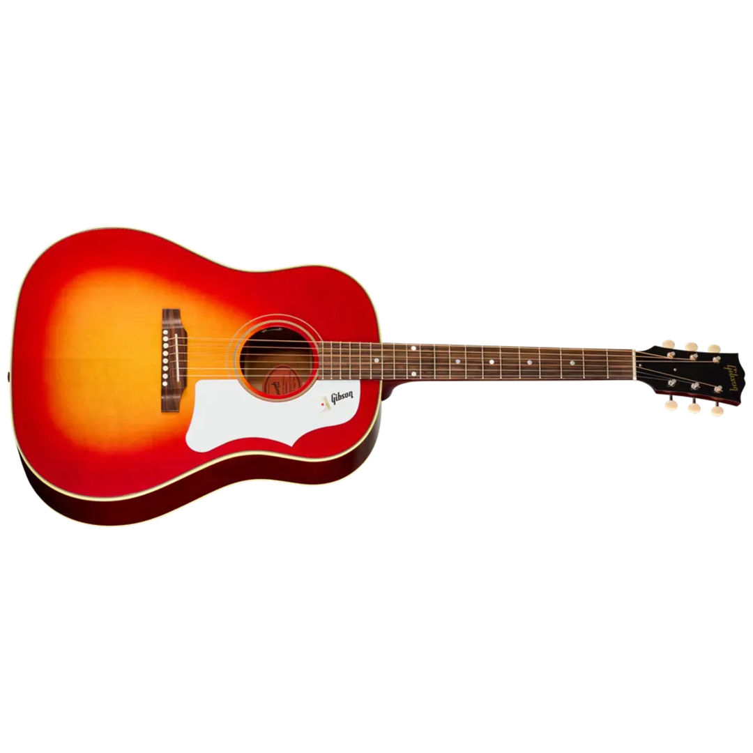 Gibson J-45 60s Original Acoustic-Electric Guitar with Hardshell Case (Vintage Cherry Sunburst)