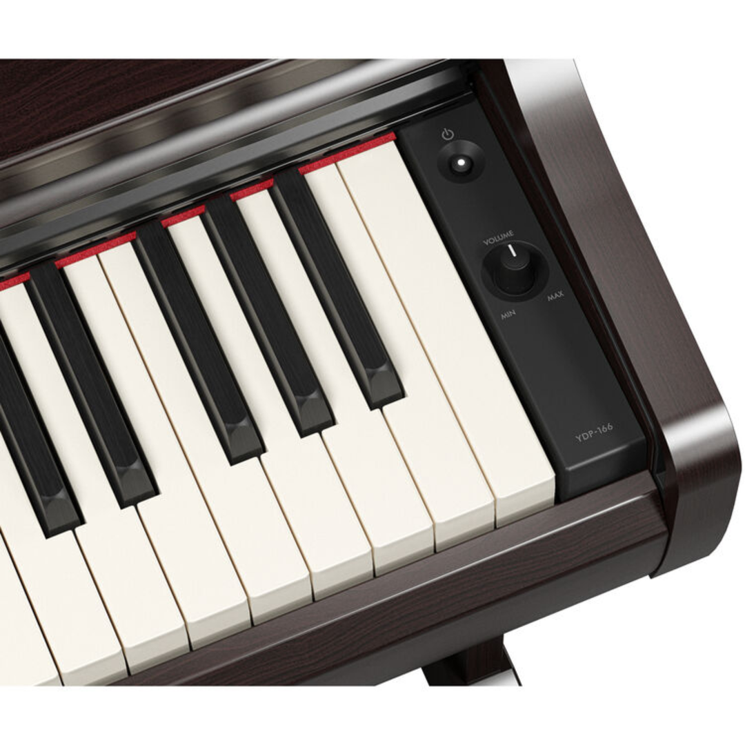 Yamaha YDP166 R 88-Key Dgital Piano (Rosewood)