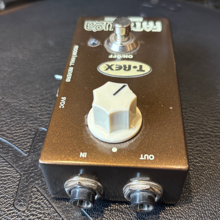 T Rex - Fatshuga Boost & 2 Stage Reverb Pedal (No Box) - USED
