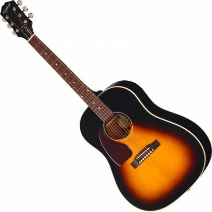 Left-handed version of the J-45 Studio acoustic with solid spruce top in Natural finish and mahogany back and sides.