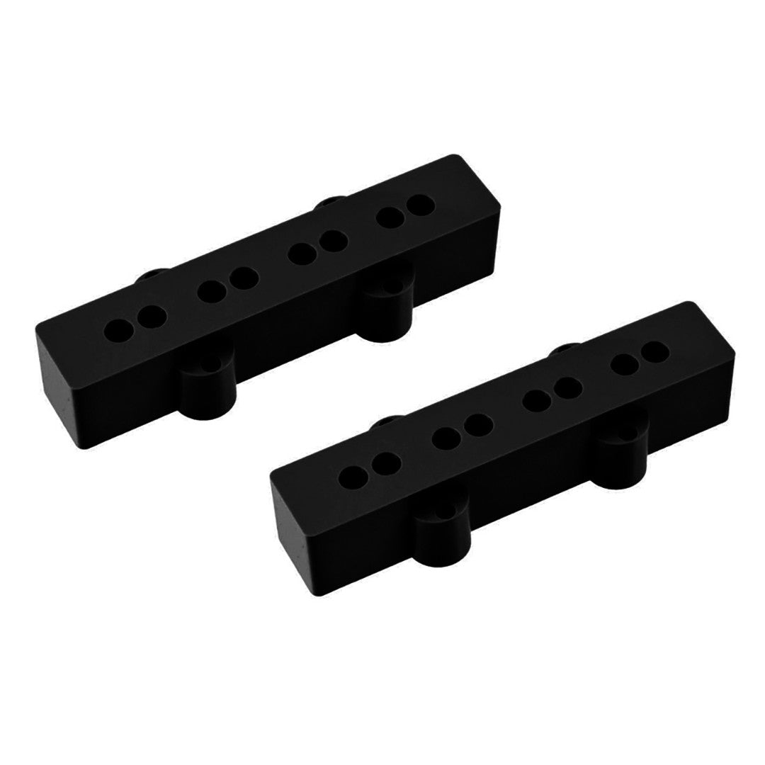 Allparts PC-0953 Pickup Cover Set for Jazz Bass® Black