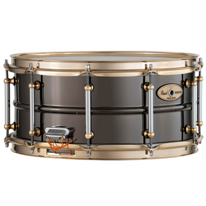 Pearl STHNSF1465 Pearl Limited Edition Black Nickel over Brass Sensitone Snare Drum