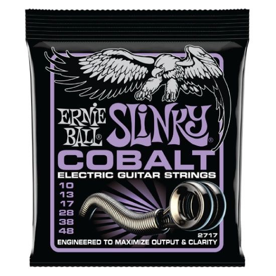 Ernie Ball Cobalt Ultra Slinky Electric Guitar Strings - 10-48