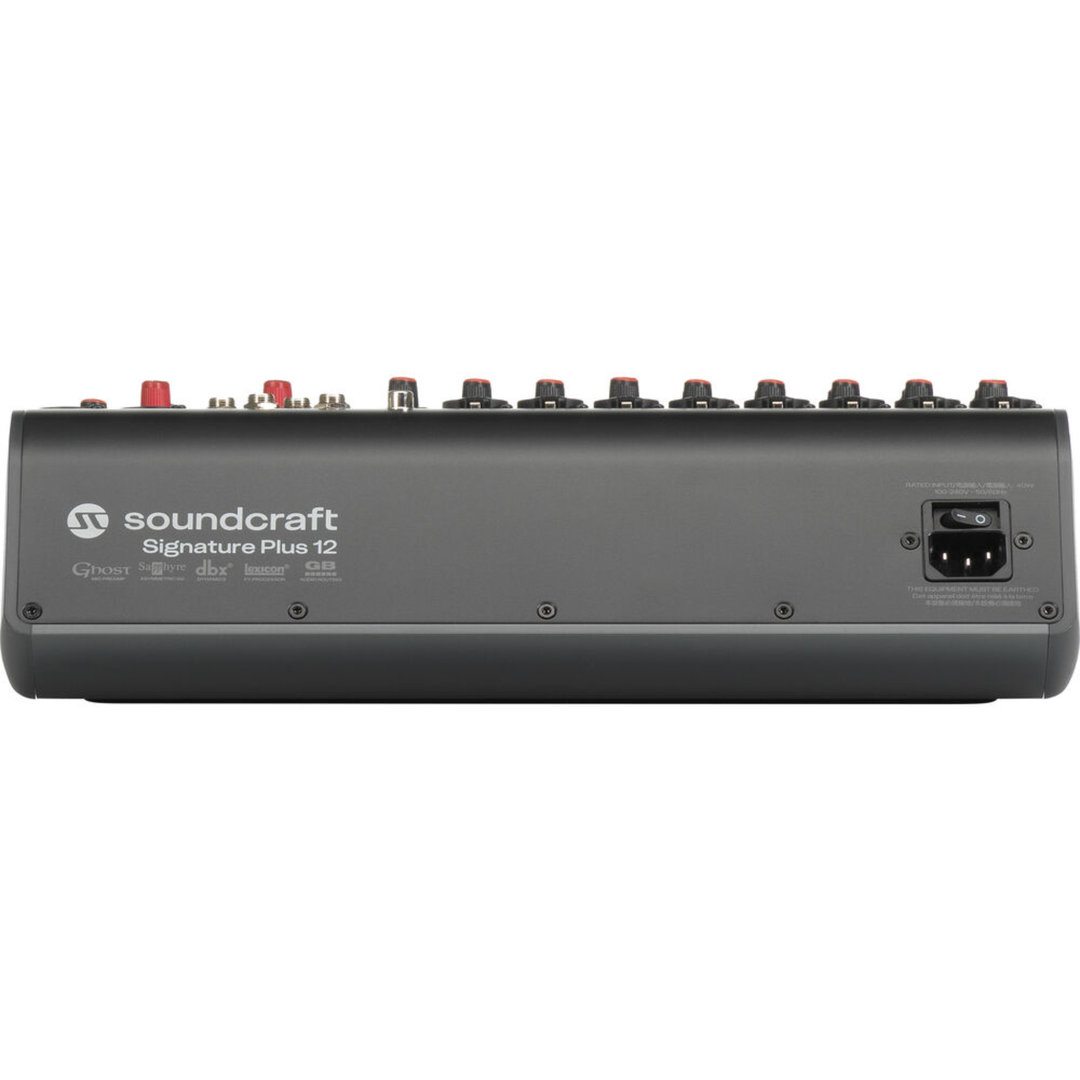 Soundcraft Signature Plus 12 with Lexicon and 4x4 USB-C