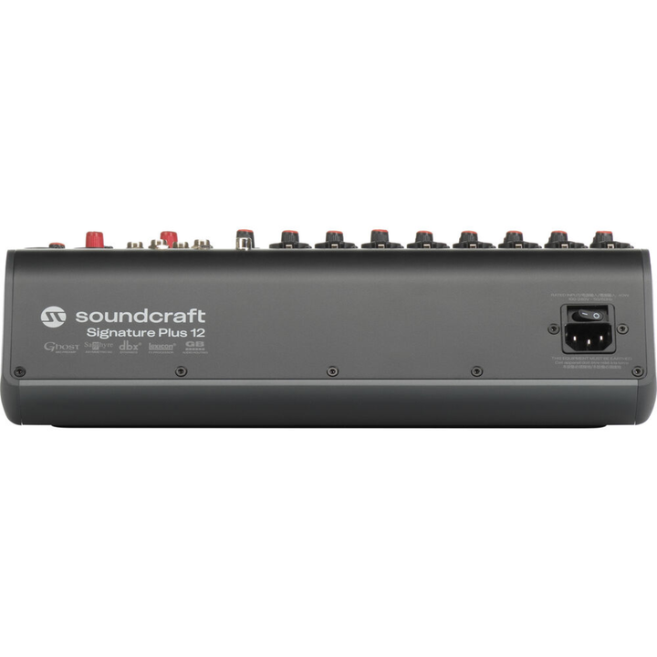 Soundcraft Signature Plus 12 with Lexicon and 4x4 USB-C