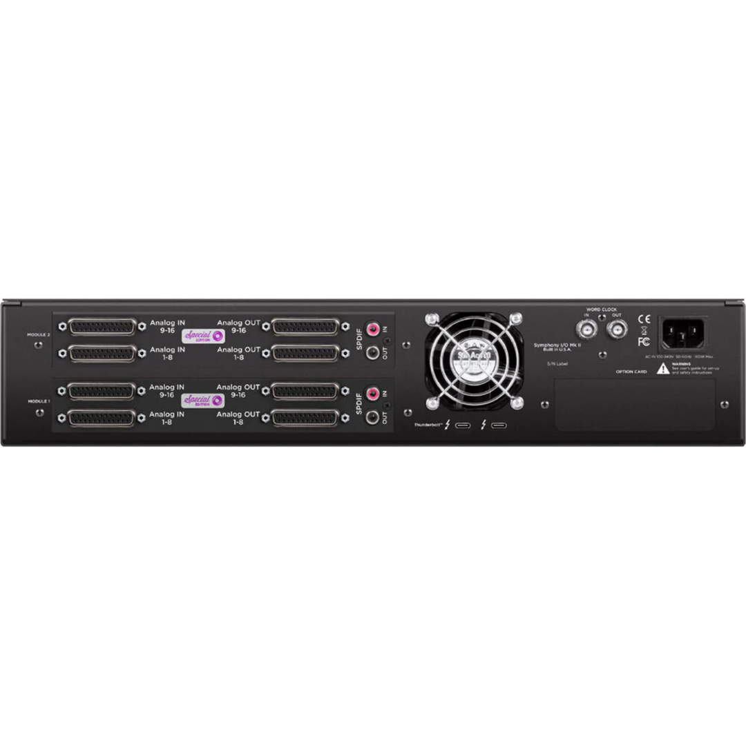 Apogee SYM2AE-32X32SE-TB3 Thunderbolt 3 Interface w/ 2 × 16×16 Line- 40th Ann Ed