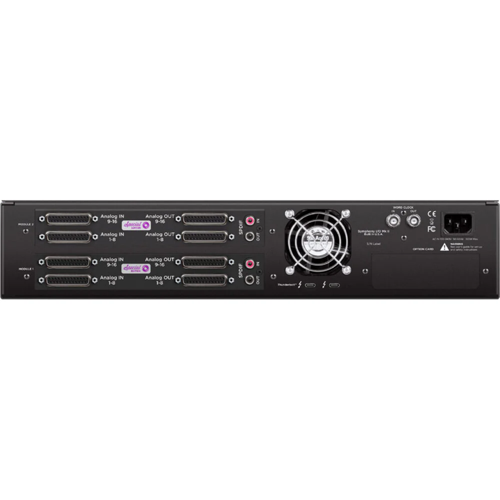 Apogee SYM2AE-32X32SE-TB3 Thunderbolt 3 Interface w/ 2 × 16×16 Line- 40th Ann Ed