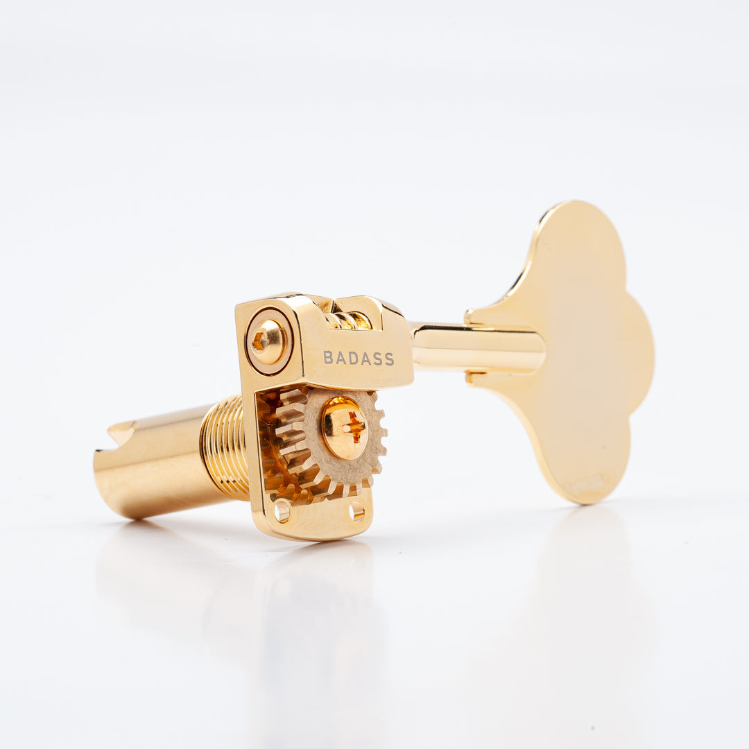 Allparts TK-7822-002 Leo Quan® Badass OGT™ Mini Bass Keys, 2x2, Gold