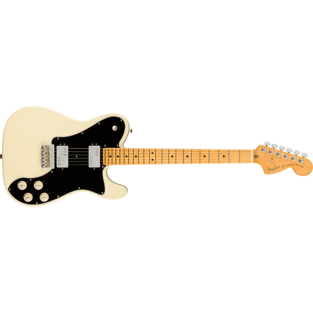 Fender American Professional II Telecaster Deluxe Maple Fingerboard Electric Guitar - Olympic White