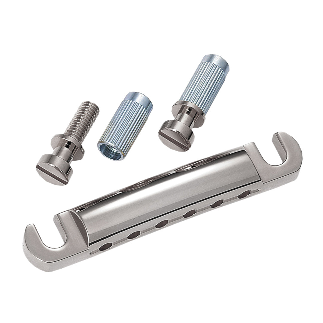 Allparts TP-0400 US Stop Bar Tailpiece Nickel