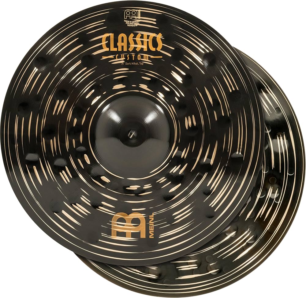 CC14DAH- Meinl 14" Classics Custom Dark Hihat