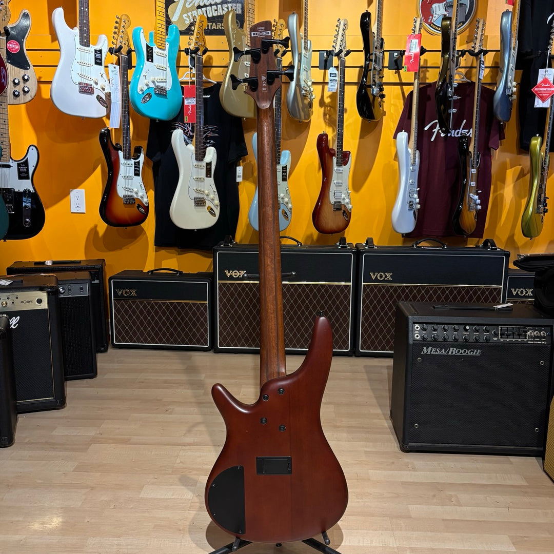 Ibanez - SR500E-BM SR Standard 4 String Active Bass (Satin Mahogany Brown Burst-2021) - USED
