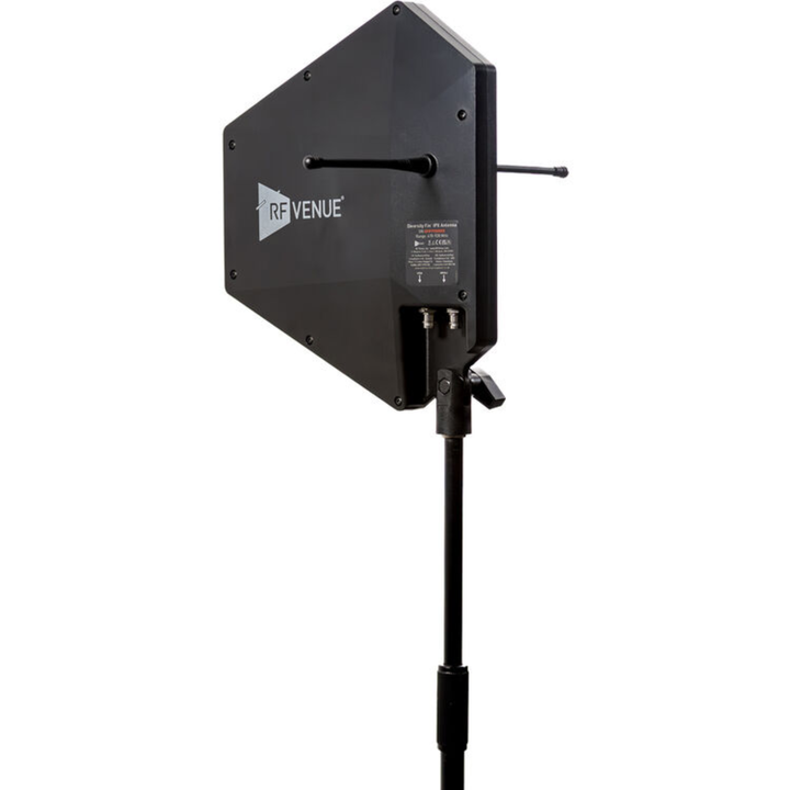 RF Venue DFIN-IPXD9 Diversity Fin IPX Antenna & DISTRO9 HDR 9-Channel UHF Distribution System Bundle (Black, 470 to 928 MHz)