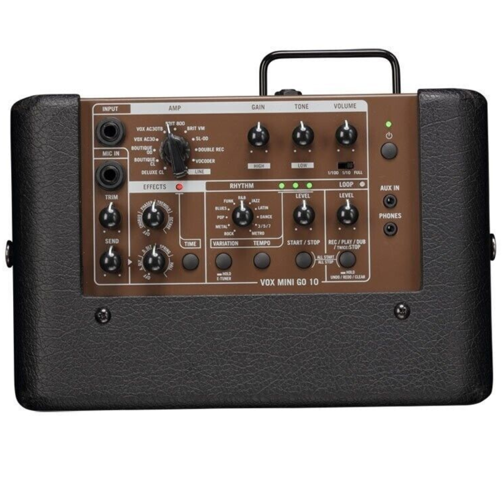 Vox VMG10BR LTD 10W Portable Modeling Amp - Earth Brown