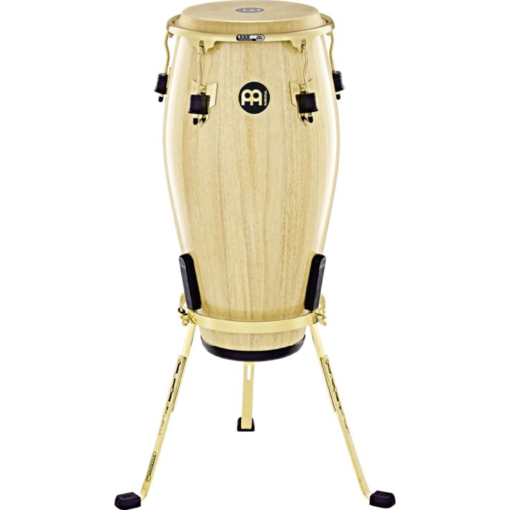 Meinl Percussion 11" MarathonÂ® Exclusive Series Quinto Natural Gold tone HW True Skin Buffalo Head