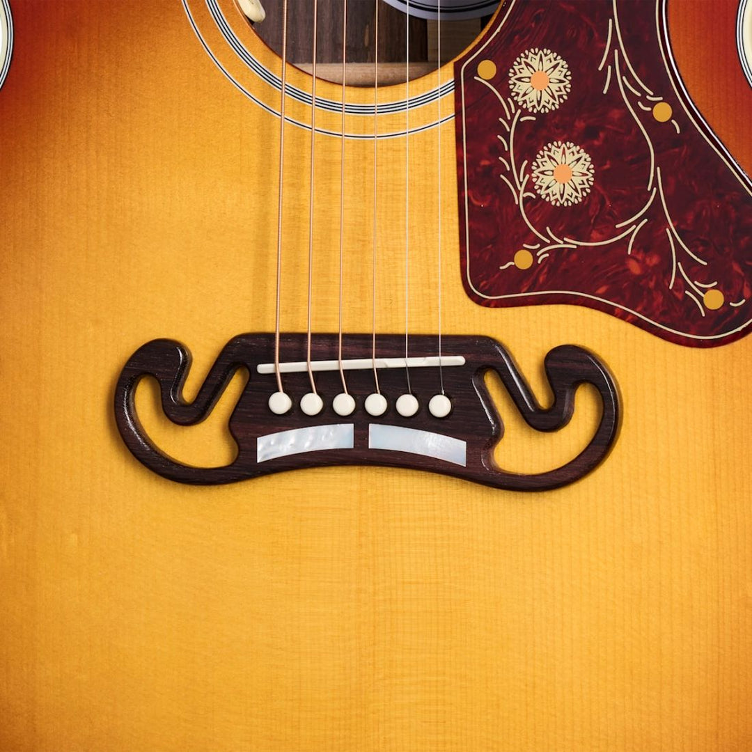 Gibson SJ-200 Standard Rosewood Jumbo Acoustic/Electric Guitar with Hardshell Case - Rosewood Burst