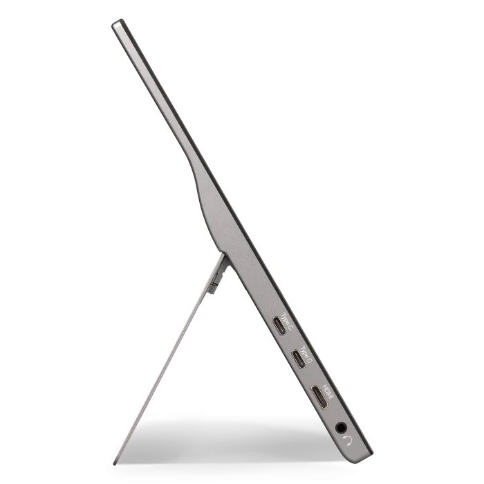Viewsonic VG1655 15.6" Portable IPS Monitor  1080p, 2-Way USB-C Power, Versatile Ports, Built-In Stand