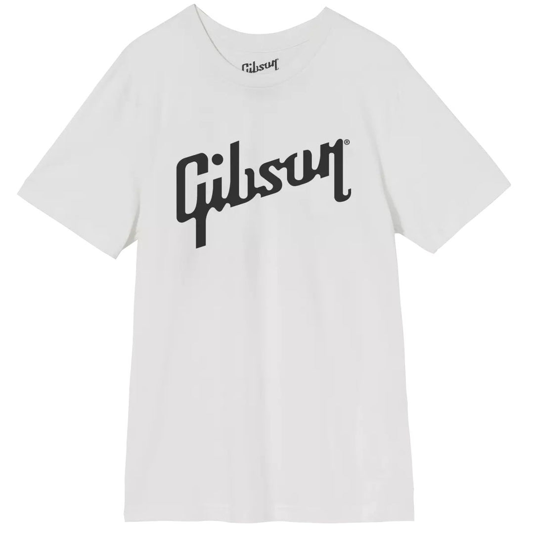 Gibson Logo Tee White - SMALL