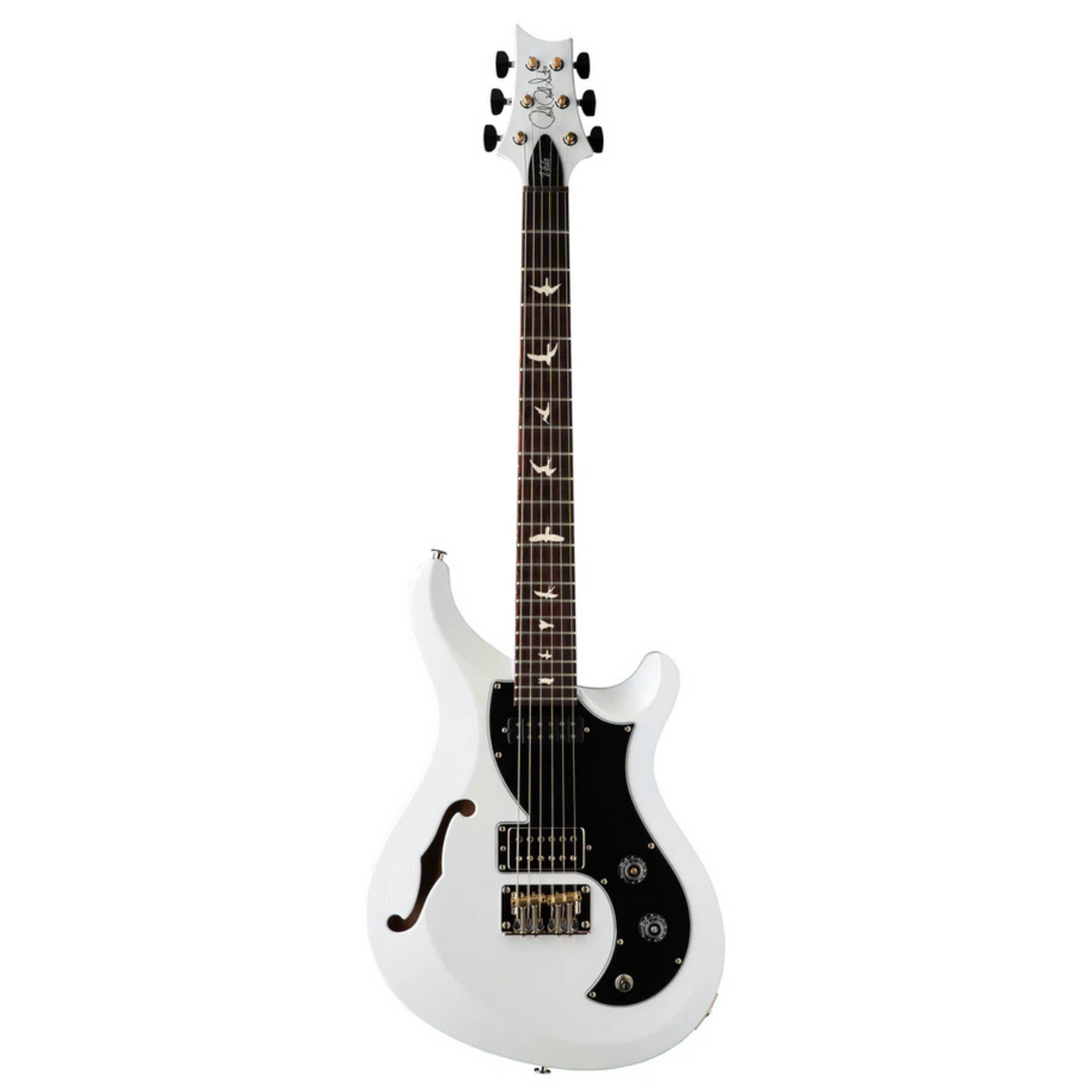 PRS S2 Vela Semi Hollow Satin (Pearl White) Rosewood Fingerboard