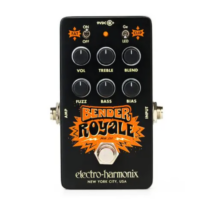 Electro-Harmonix BENDER ROYALE Germanium Fuzz, Black