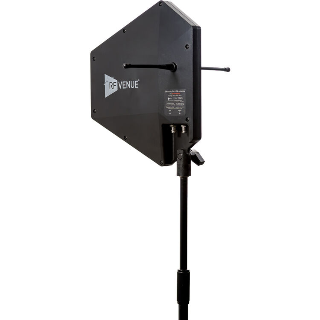 RF Venue DFIN-IPXD5 Diversity Fin IPX Antenna & DISTRO5 HDR 5-Channel UHF Distribution System Bundle (Black, 470 to 928 MHz)