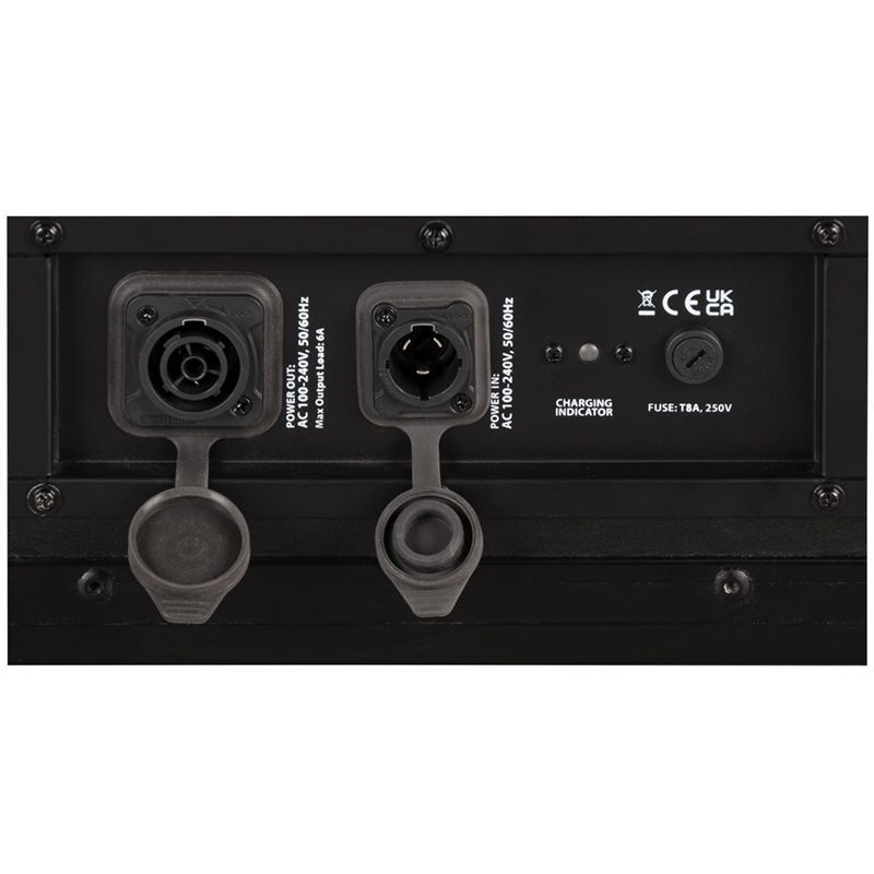 ADJ ELECTRAPIX-PAR-7-PAK 6 × ELECTRAPIX-PAR-7 w/ Charging Case