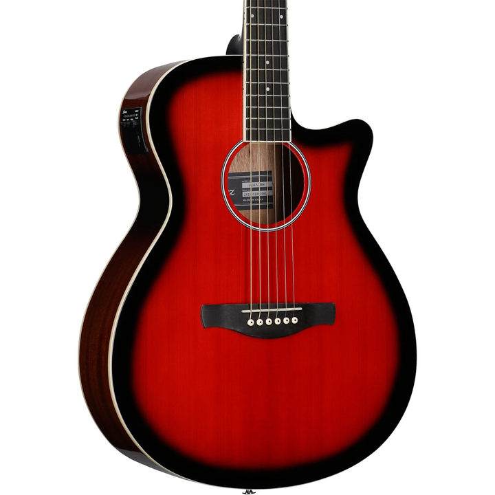 Ibanez Acoustic-Electric (Transparent Red Sunburst) AEG7TRH