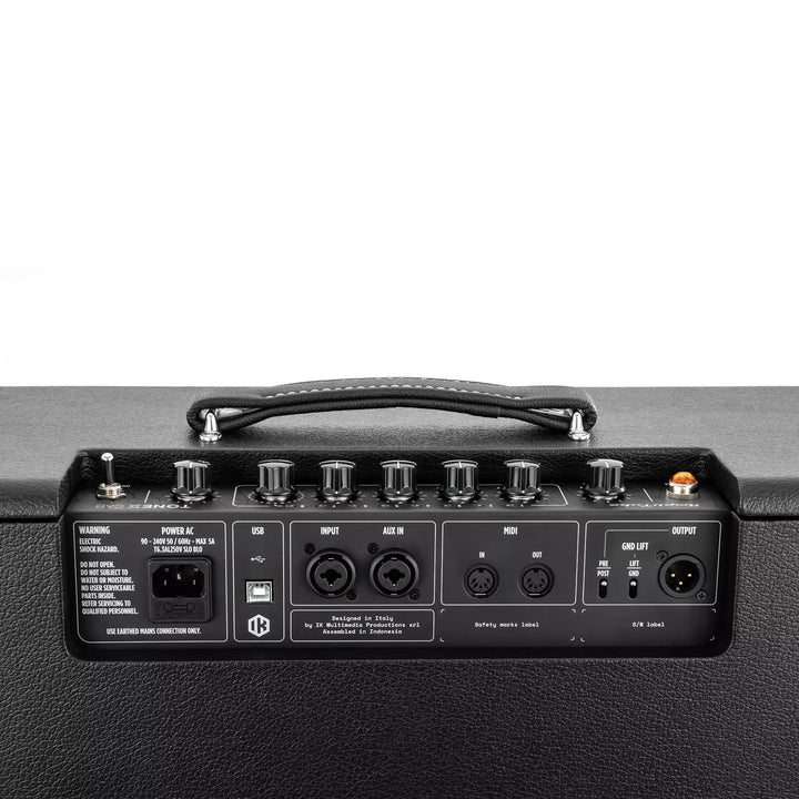 IK Multimedia ToneX Cab 700-watt 1 x 12-inch Powered Speaker Cabinet - Black