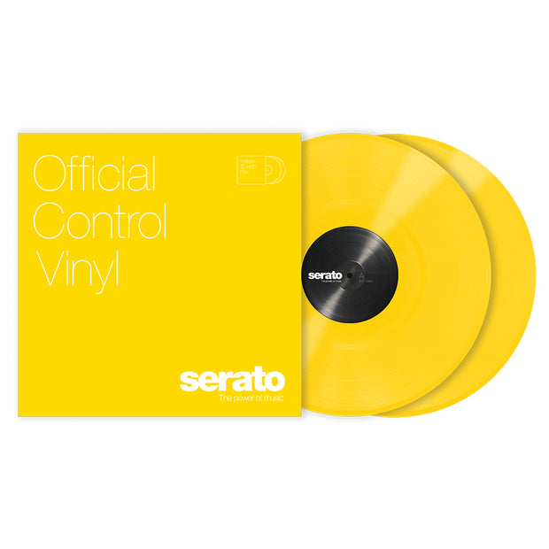 Serato Control Vinyl 12” (Pair) - Yellow