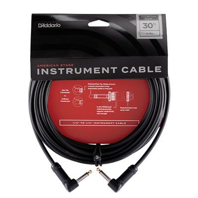 D'Addario PW-AMSGRR-30 American Stage Inst  Rr 30Ft