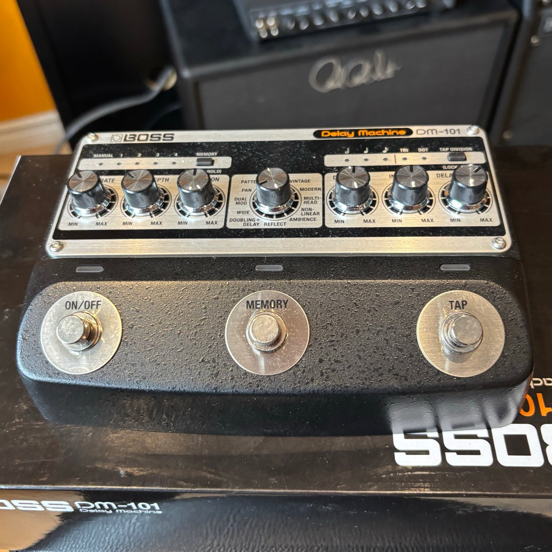 Boss - DM101 Analog Delay Machine w/Box, Power Supply & User Guide (MINT - 2024) - USED